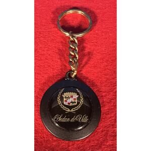 Cadillac Sedan De Ville Black Vintage 4”‎ Key Ring